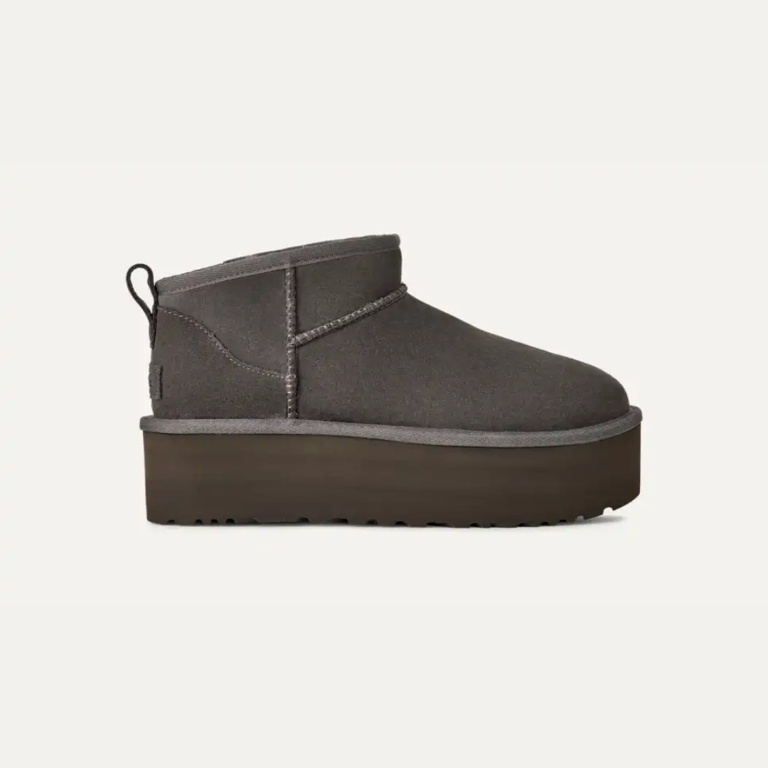 Classic Ultra Mini Platform Charcoal Women's